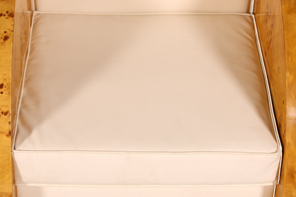 Wunderschöner Art Deco Design Sessel Clubsessel Birke Armlehnsessel 2 von 2