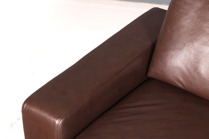 Wunderschöne Stressless E200 Récamière Echtleder Braun Longchair Ottomane Ledersofa Relaxliege Vintage