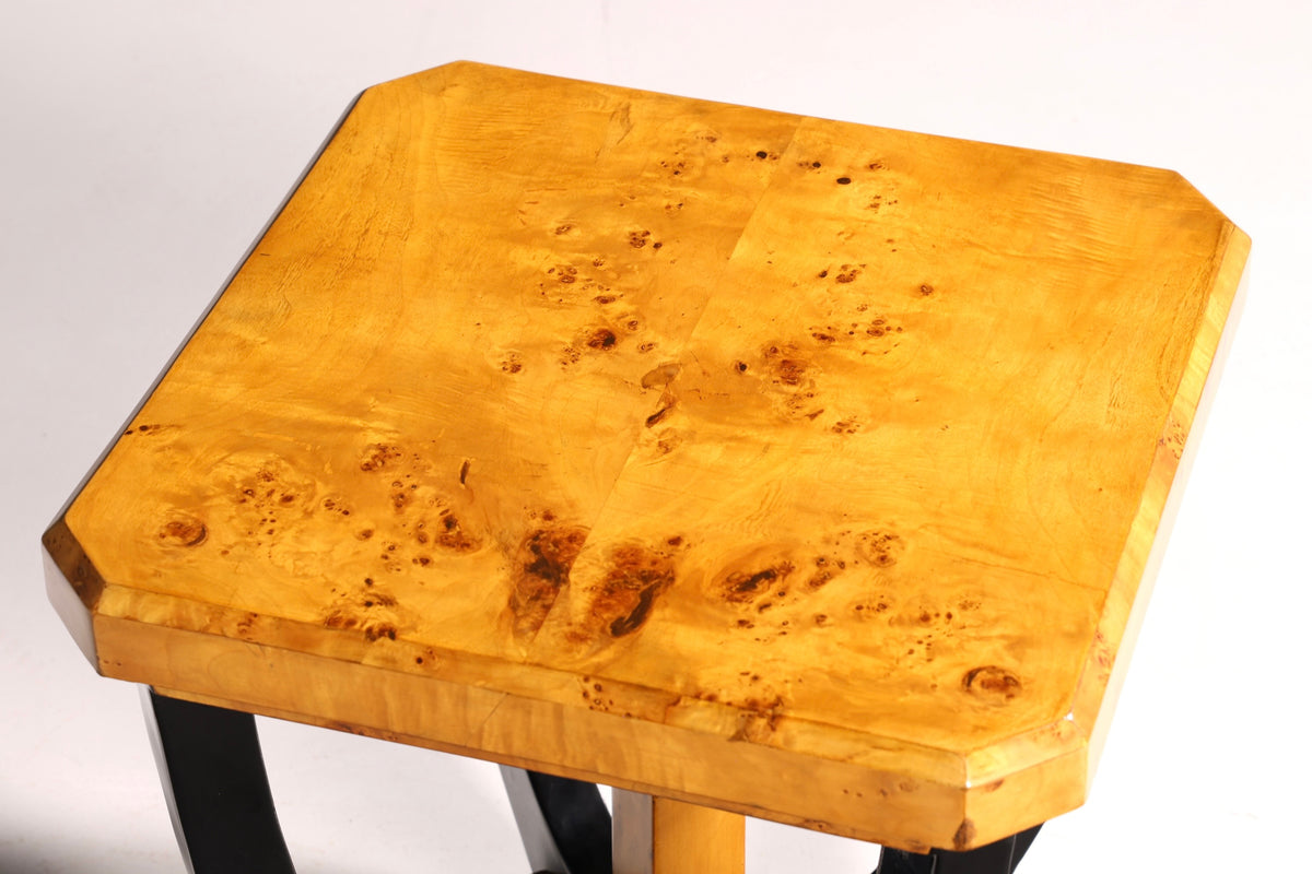Stilvoller Art Deco Stil Tisch Luxus Couchtisch Biedermeier Ablagetisch Birke