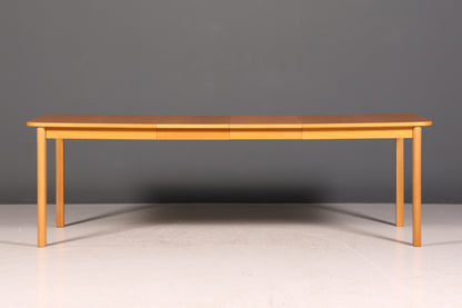 Schlichter Mid Century Esstisch ausziehbarer Vintage Tisch Retro Küchentisch