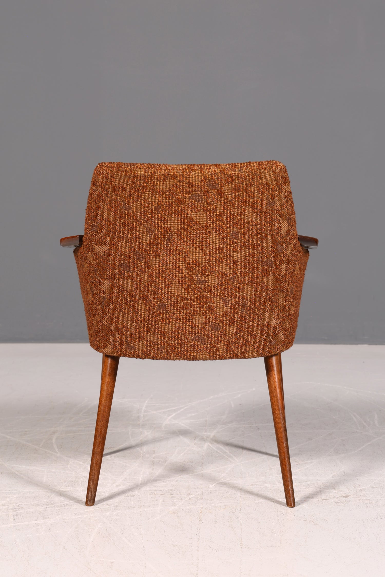Wunderschöner Mid Century Stuhl Retro Armlehnstuhl Cocktailstuhl Küchenstuhl Sekretär Stuhl 1 von 4