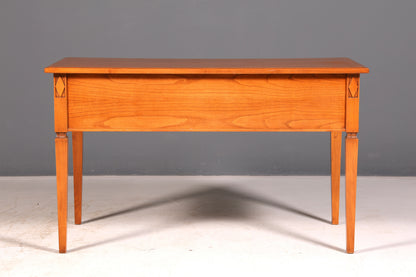 Traumhafter Original Selva Schreibtisch Villa Borghese Antik Stil Kirschbaum Bürotisch Office Desk Vintage