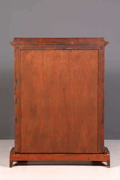 Traumhafter Original Biedermeier Vitrine um 1820 Antiker Schrank Art Deco Bücherregal