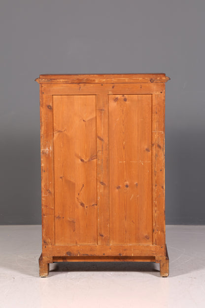 Dreamlike Art Nouveau Chest of Drawers Antique Vertiko Drawer Chest Highboard Lingerie Chest