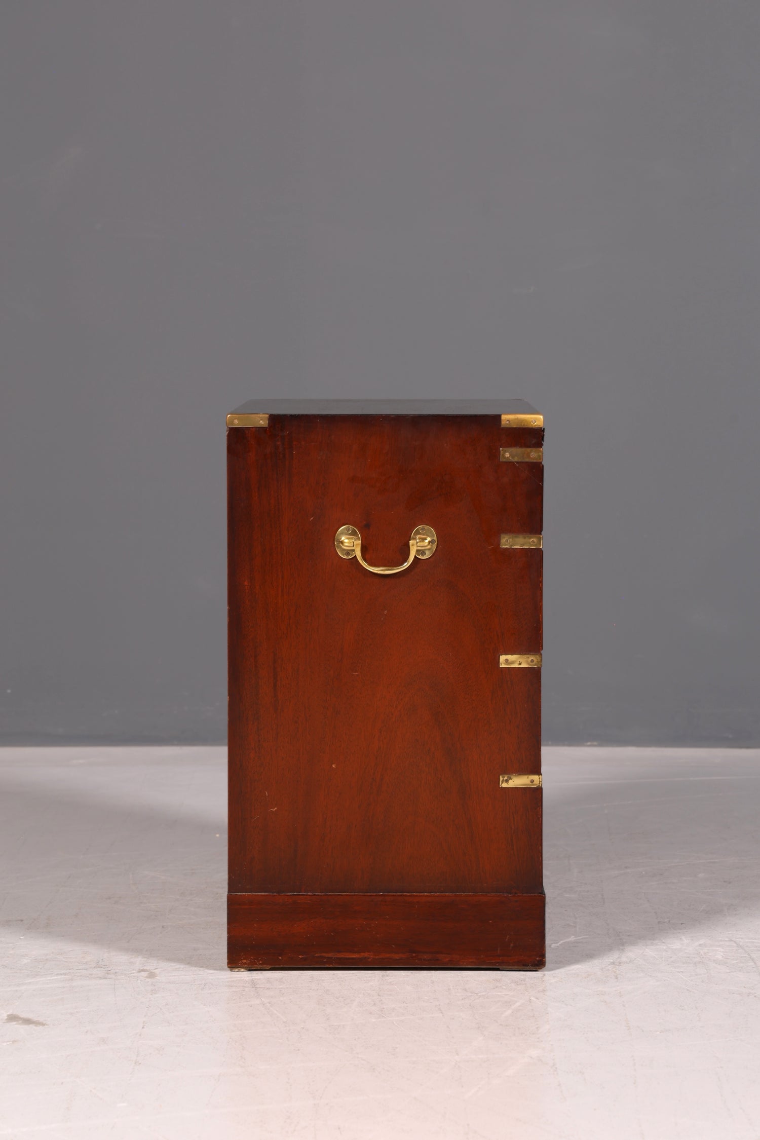 Traumhafte Maritime Kommode Englisch Military Chest Schiffskommode Antik Schrank Beistellschrank Kolonialstil