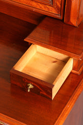 Edle Louis Philippe Kommode mit Spiegelaufsatz Gründerzeit Frisierkommode Holz Schrank Antik Flurschrank um 1880