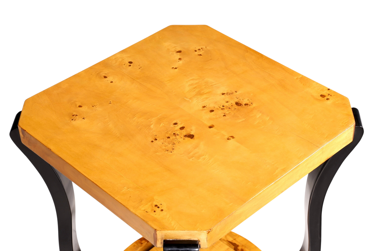 Wunderschöner Art Deco Design Beistelltisch Antik Stil Couchtisch Ablagetisch