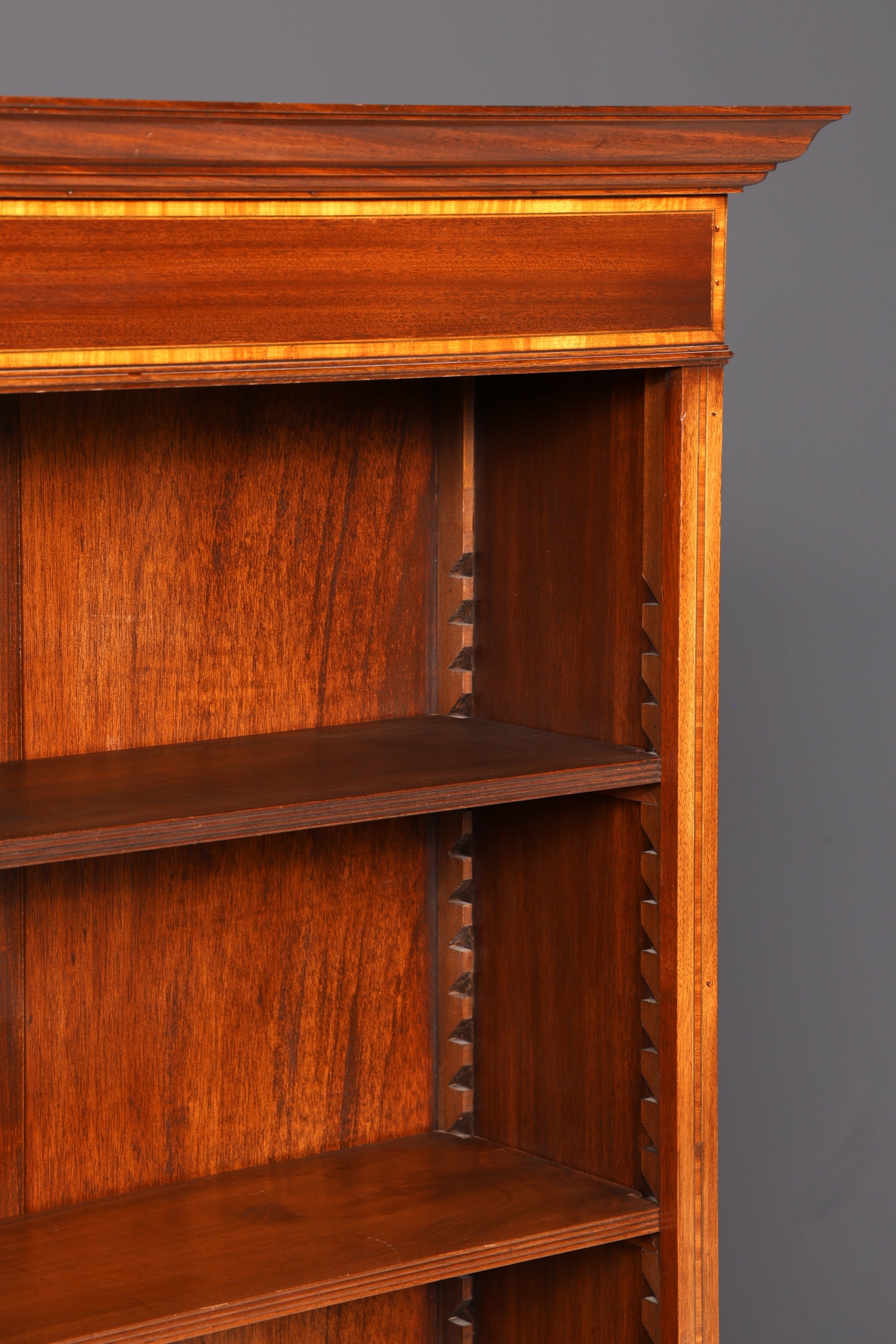 Traumhaftes Englisches Bücherregal Antik Stil Regal Bookshelf Buchablage Bibliothek Wohnzimmerregal