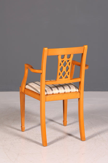 Wunderschöner Englischer Stuhl UK Küchenstuhl Antik Stil Sekretär Stuhl Polsterstuhl Armlehnstuhl 1 von 2