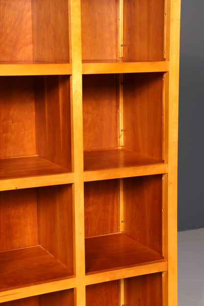 Original Drexel Heritage Bücherregal Kirschholz Regal USA Bookshelf Buchablage Massiv Holz Vintage Standregal Antik