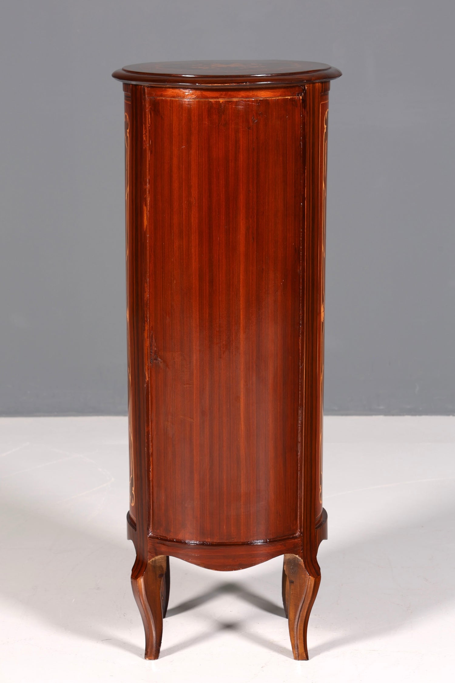 Elegant Baroque style chest of drawers, vertico, drawer chest with inlays, 7 drawers