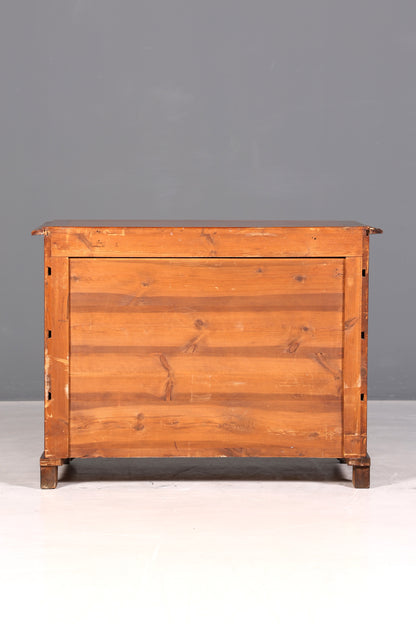 Beautiful Gründerzeit Louis Philippe chest of drawers, walnut sideboard circa 1880