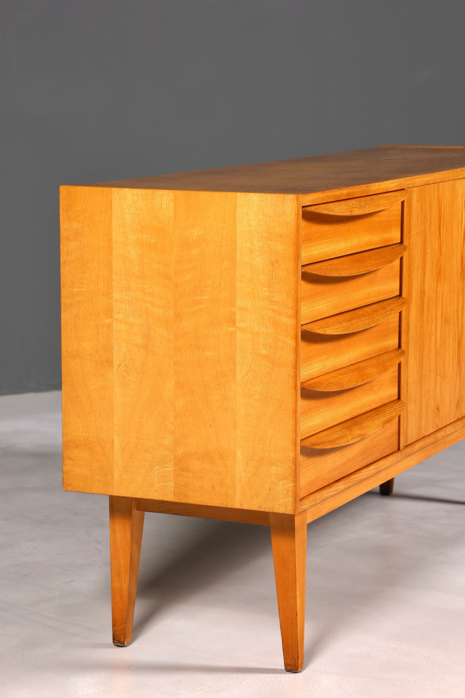 F892 Finish cm Wunderschönes Mid Century Sideboard Vintage TV Kommode 60s Schrank