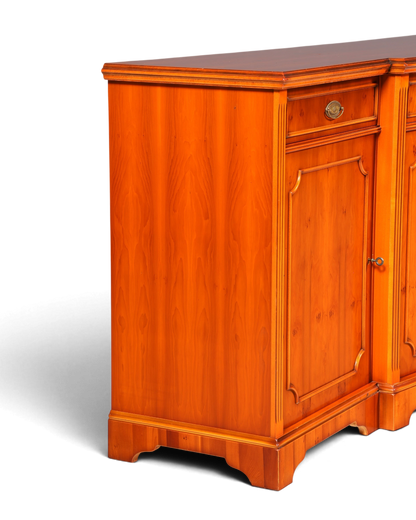 G214 Finish cm Wunderschönes Englisches Sideboard Eibe Schrank Antik Stil Buffetschrank Kommode (Kopie)