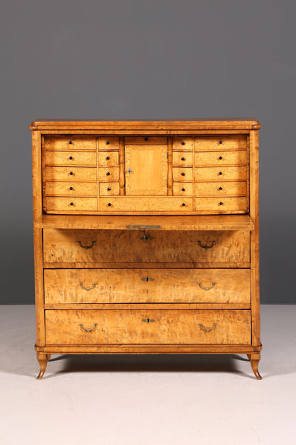 Traumhafter Sekretär im Biedermeier Stil um 1930 Schreibmöbel echt Holz Vertiko Kommode Schubladenkommode