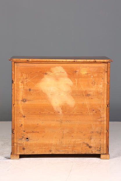 Stilvolle Biedermeier Kommode Louis Philippe Antik Schubladen Kommode Wäschekommode