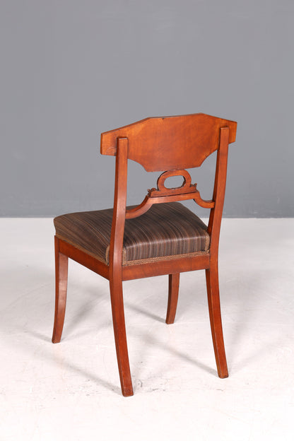 Traumhafter Biedermeier Stuhl Antik Küchenstuhl echt Holz Sekretär Stuhl Esszimmer Stuhl 2 von 2