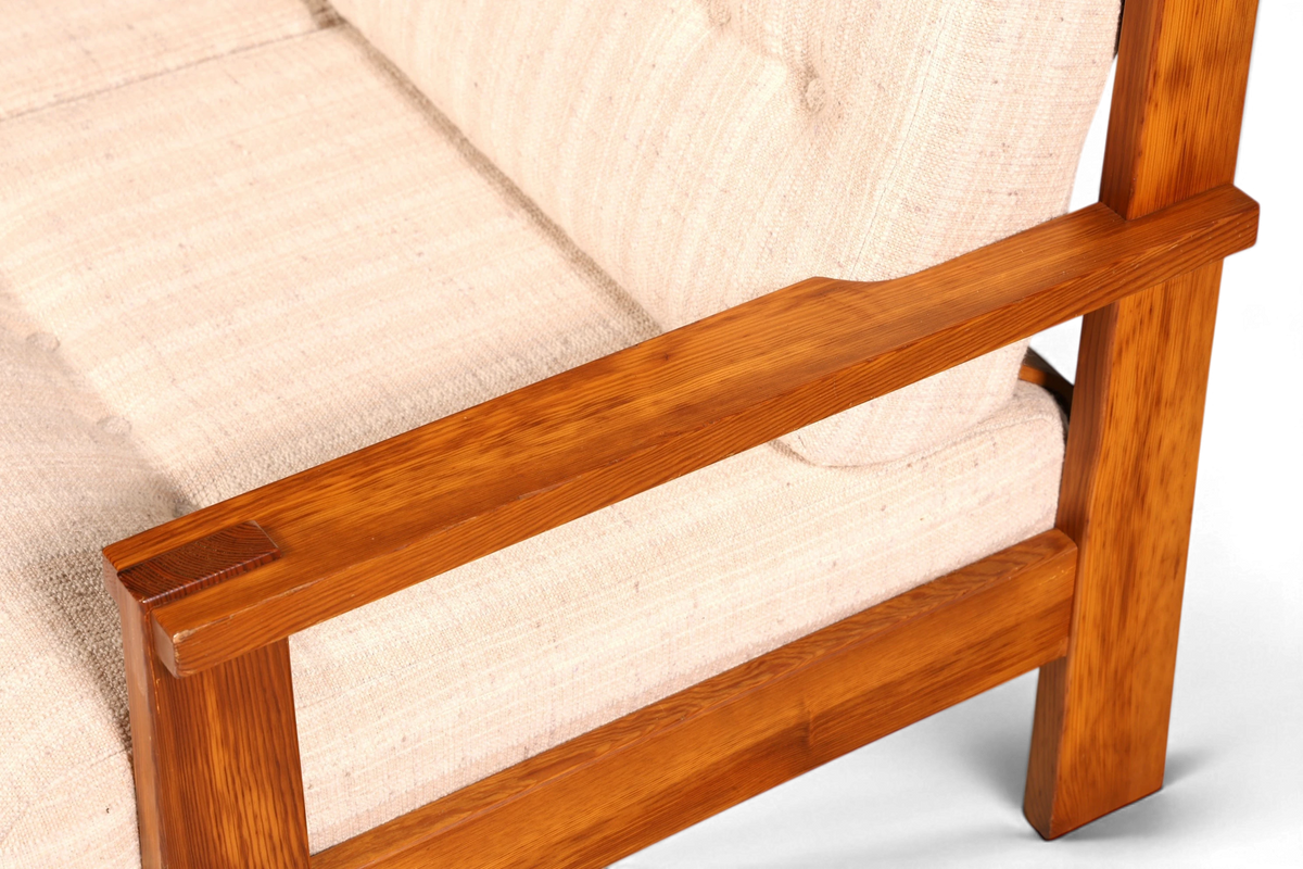 G508 Finish Wunderschönes Mid Century 2er Sofa Retro Couch Danish Design Polstersofa Vintage Canapé (Kopie 2)