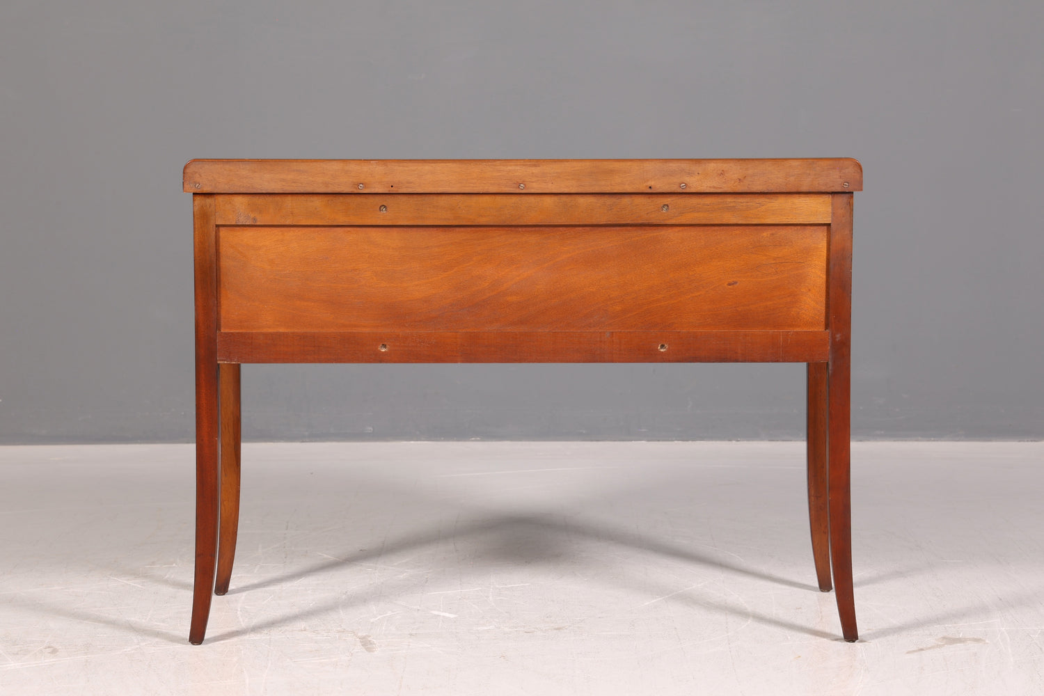 Edler Englischer Konsolentisch Regency Stil Mahagoni Schreibtisch Frisiertisch Beistelltisch Antik Vintage