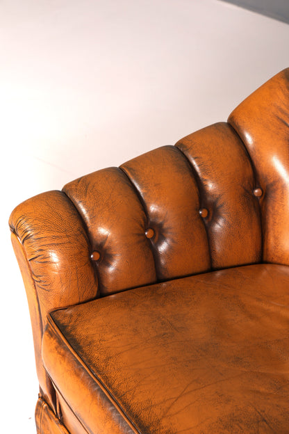 G152 Finish cm Stilvoller Original Chesterfield Sessel Englischer Armlehnsessel Englisch Herrensessel (Kopie)
