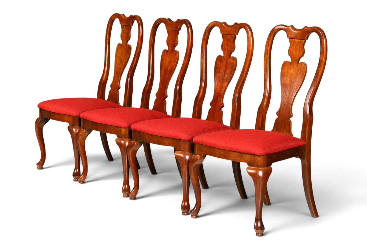4x Wunderschöne Original Drexel Heritage Stühle Amerikanisch USA Stuhlset Küchenstühle Esszimmer Stühle