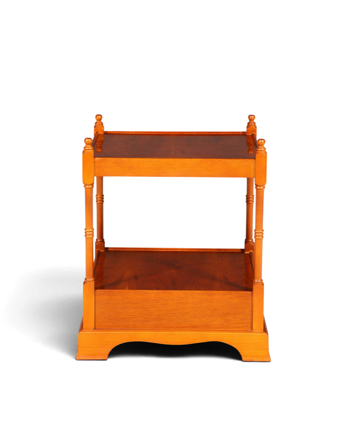 Traumhafter Englischer Antik Couchtisch Beistelltisch Regency Stil Ablagetisch Massivholz