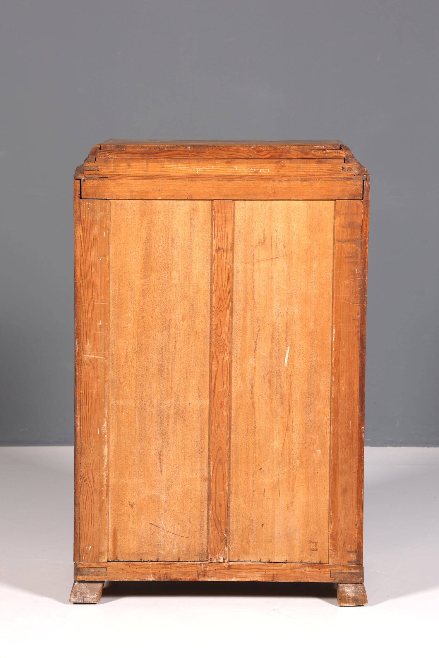 Dreamlike Art Nouveau display cabinet, antique wooden bookcase, oak antique cabinet, sideboard