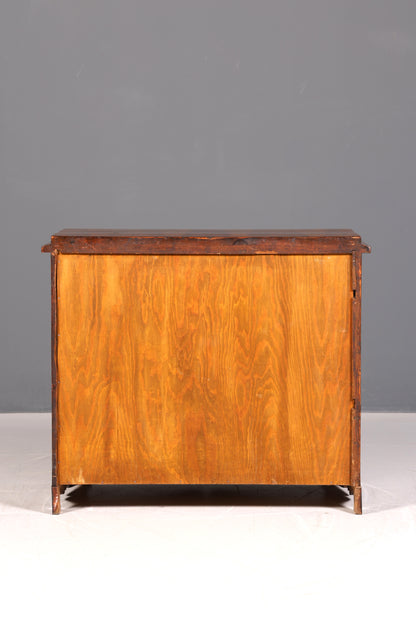 Edle Louis Philippe Kommode Nussbaum Gründerzeit Schubladenkommode Antik um 1890 Französisch