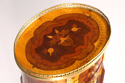 Traumhafter Barock Louis XV Stil Beistelltisch Ablagetisch massiv Kommode Antik Stil