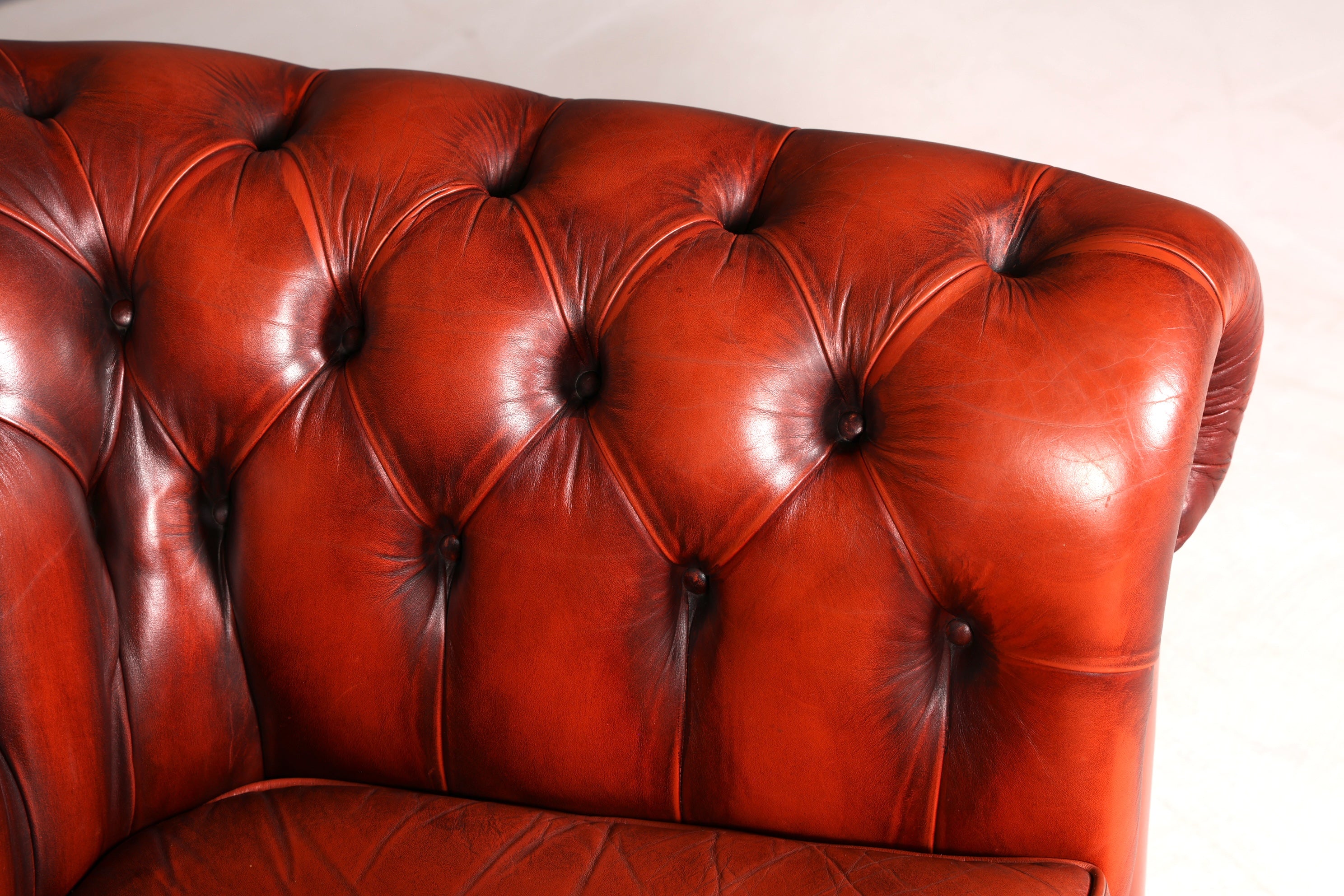 Stilvoller Original Chesterfield Sessel Englischer Armlehnsessel Englisch Herrensessel 1 von 2