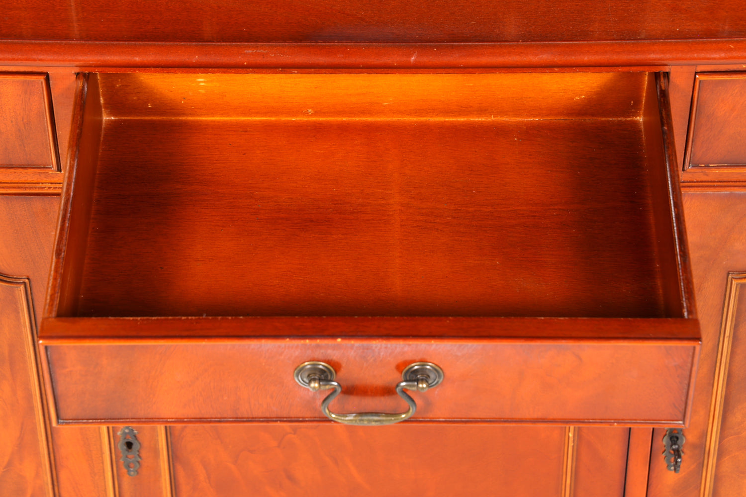 Wunderschöne Englische Vitrine Bücherschrank Buffet Antik Stil Englisch Mahagoni Glasvitrine Bibliothek