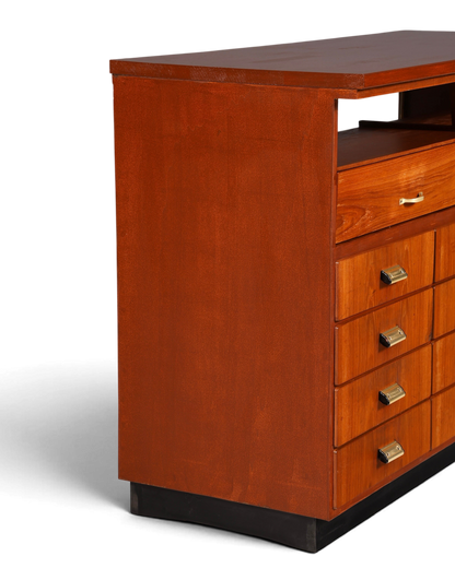 Wunderschöne Mid Century Kommode Vintage Bauhaus Apotheker Schrank Retro Schubladenkommode