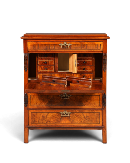 G517 Finish cm Wunderschöner Gründerzeit Sekretär Kommode Jugendstil Schubladenkommode Antik Vertiko (Kopie)