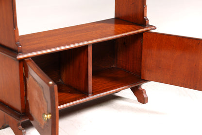 Wunderschönes Regal im englischen Stil Bücherregal Englisch Buchablage Antik 60s Schrank