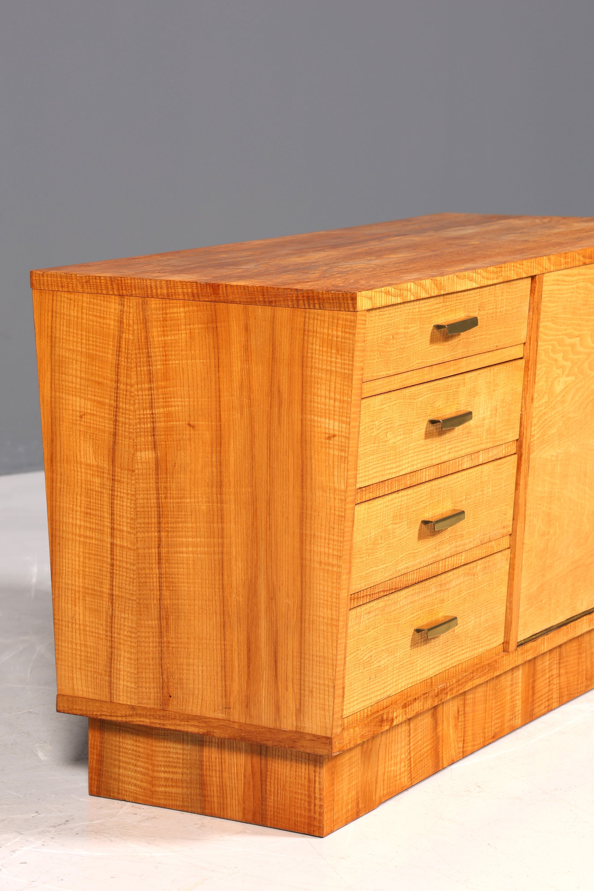 Traumhaftes Mid Century Sideboard Vintage TV Kommode 60s Klapp Schrank Flurkommode Klappschrank