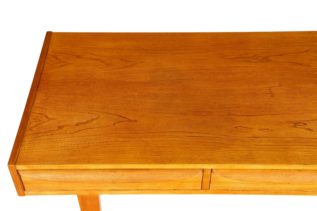 Original Hellerau Schreibtisch Modell 602 Mid Century Franz Ehrlich Design Bürotisch Vintage Desk