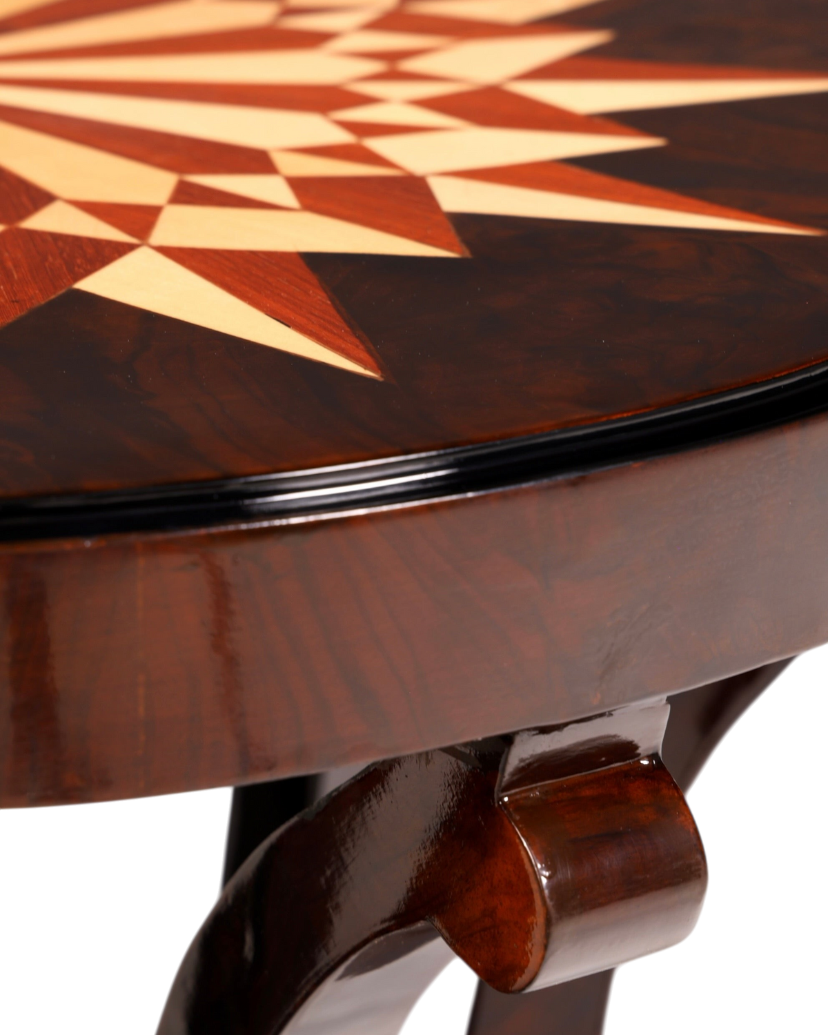 Wunderschöner Art Deco Stil Couchtisch Antik Stil Luxus Beistelltisch Wohnzimmer Ablagetisch