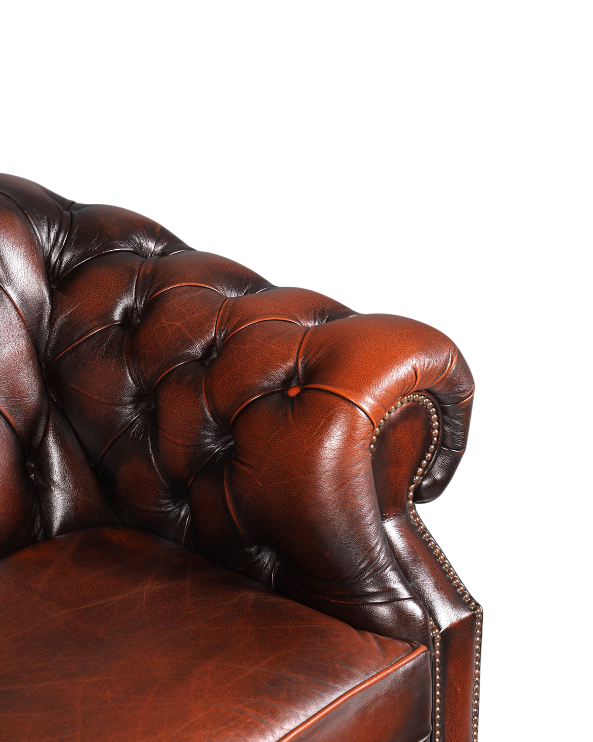 Wunderschönes Original Chesterfield Centurion 2-Sitzer Couch Englisches echt Leder Sofa UK