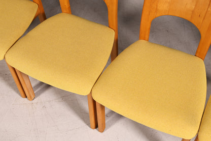 6x Schlichte Mid Century Stühle Retro Stuhlset von Holstebro Møbelfabrik Danish Design Küchenstühle Esszimmer Stühle