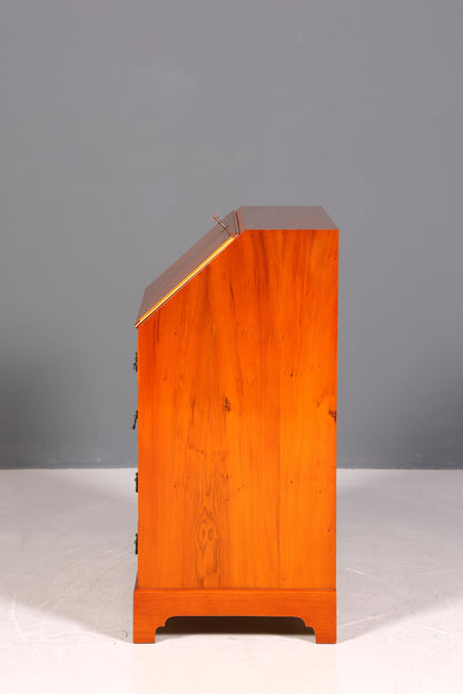 Wunderschöner Englischer Sekretär Eibe Schreibkommode Antik Stil Kommode UK Schreibtisch