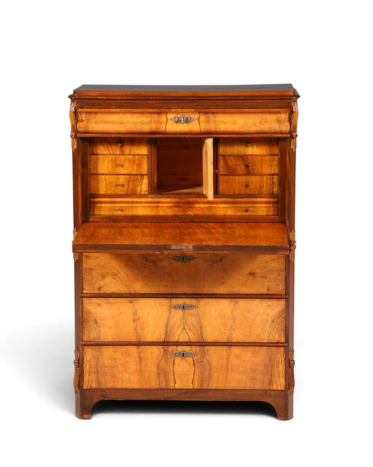 Traumhafter Louis Philippe Sekretär um 1880 Gründerzeit Antik Schrank Chiffoniere