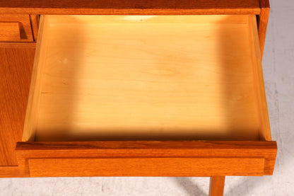 Traumhaftes Mid Century Regal Teak Holz Schrank Danish Design Retro Kommode Vintage Bücherregal 60er Jahre 1 von 2