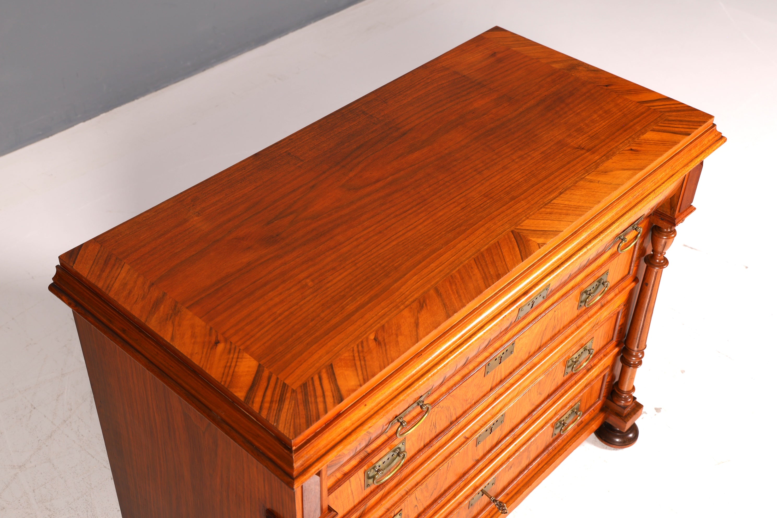 Wunderschöne Gründerzeit Kommode Louis Philippe Antik Sideboard Schubladenkommode Wäschekommode 1890