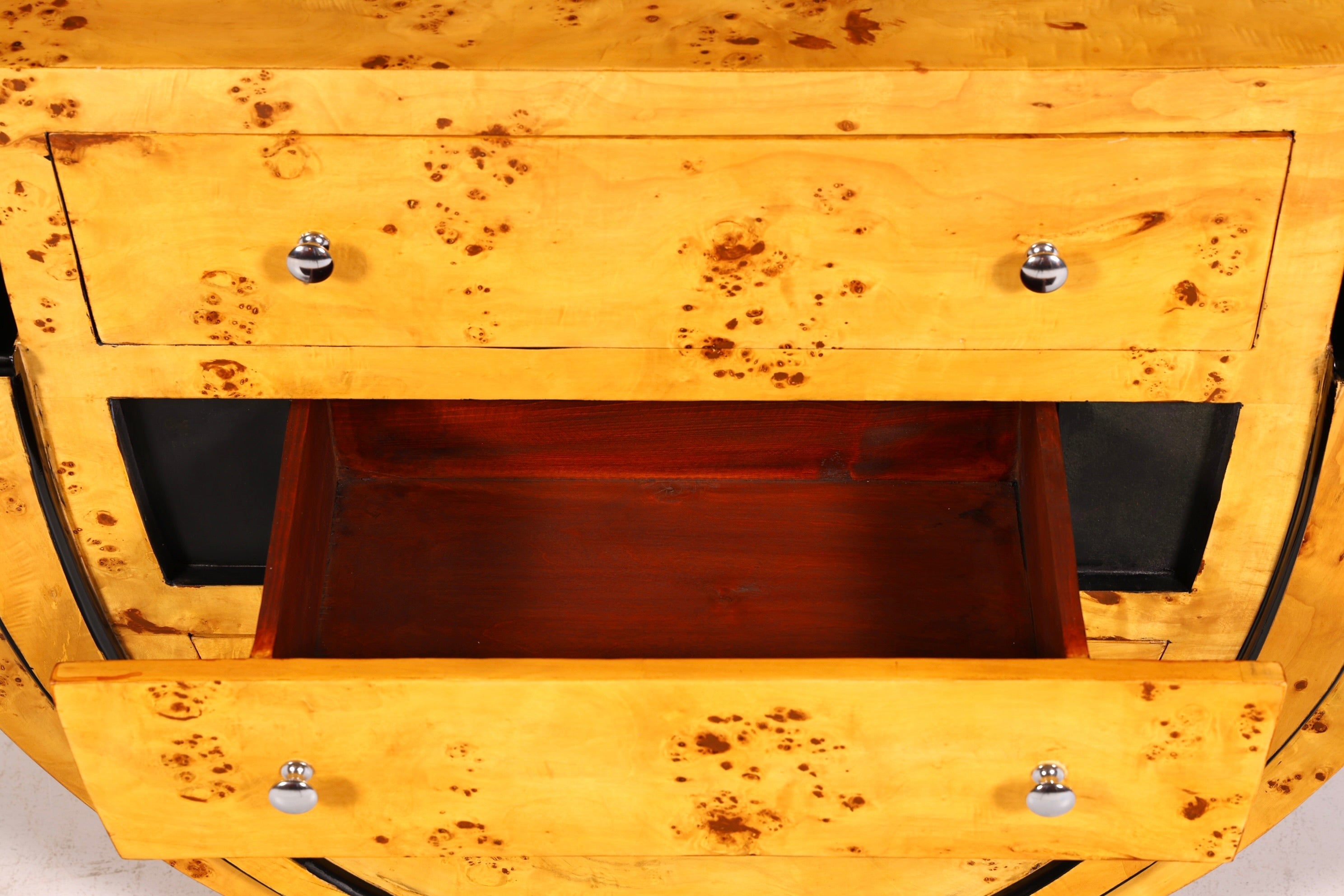 Edles Art Deco Stil Sideboard Wandkonsole Biedermeier Antik Stil Kommode Echt Holz Handarbeit