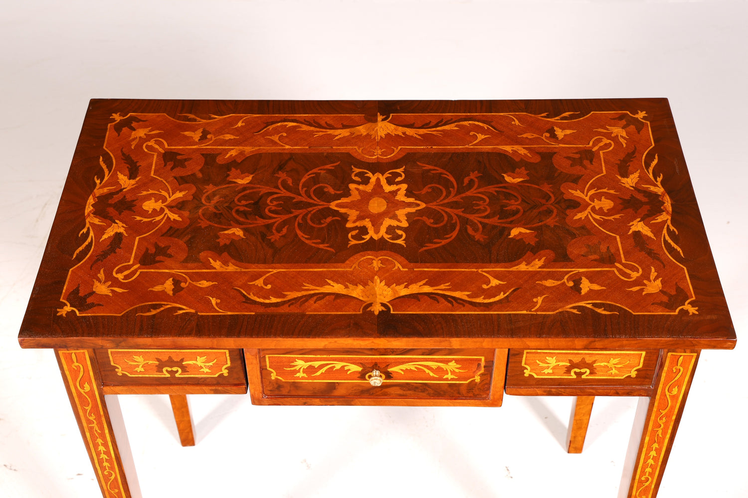 Traumhafter filigraner Schreibtisch French Desk Antik Stil Bürotisch Barock Stil Office Desk Vintage