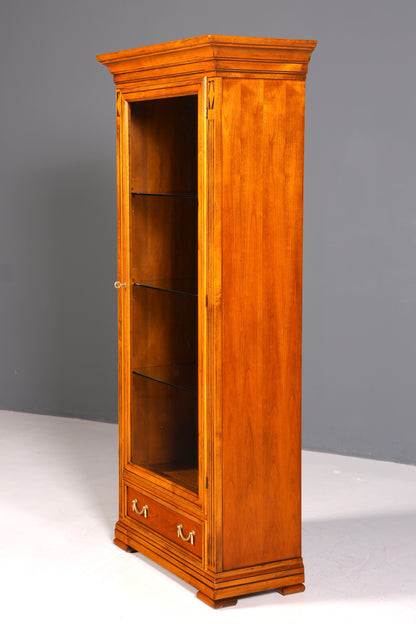 Traumhafte Original Selva Vitrine Antik Stil massiv Holz Buffet Villa Borghese Schrank Regal