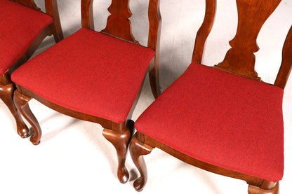 4x Wunderschöne Original Drexel Heritage Stühle Amerikanisch USA Stuhlset Küchenstühle Esszimmer Stühle