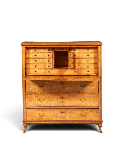 Traumhafter Sekretär im Biedermeier Stil um 1930 Schreibmöbel echt Holz Vertiko Kommode Schubladenkommode