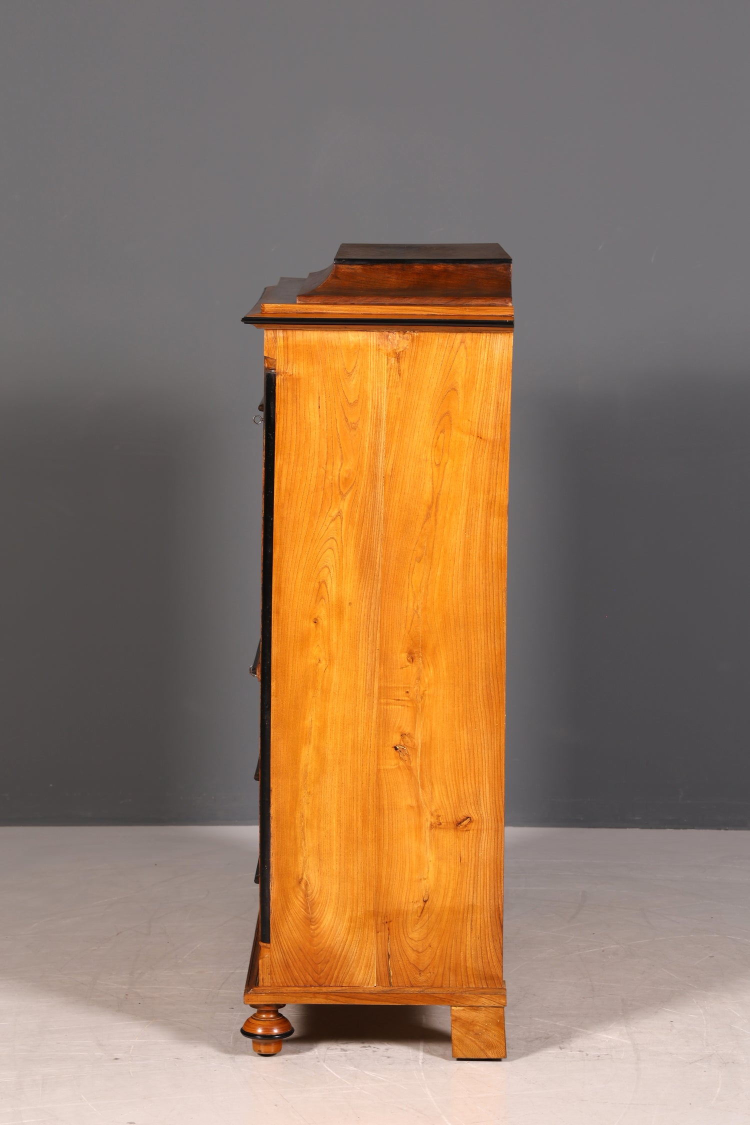 G614 Finish Cm Stilvoller Biedermeier Sekretär Louis Philippe Vertiko Antik Kommode Schreibkommode Office Desk (Kopie)