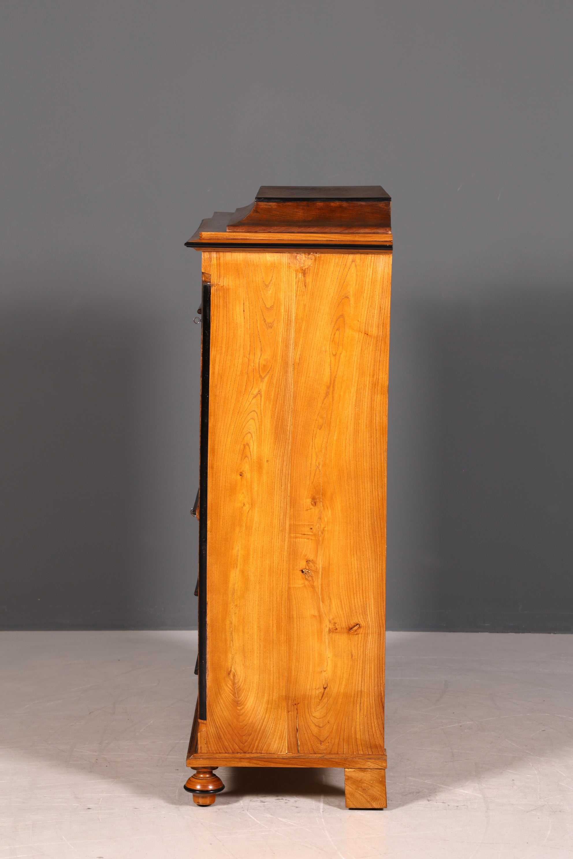 G614 Finish Cm Stilvoller Biedermeier Sekretär Louis Philippe Vertiko Antik Kommode Schreibkommode Office Desk (Kopie)